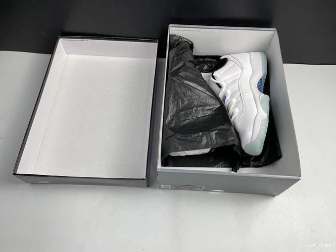 1st Kicks Jordan 4116 Low 11 Blue Retro Legend AV2187- FashionForward 1027